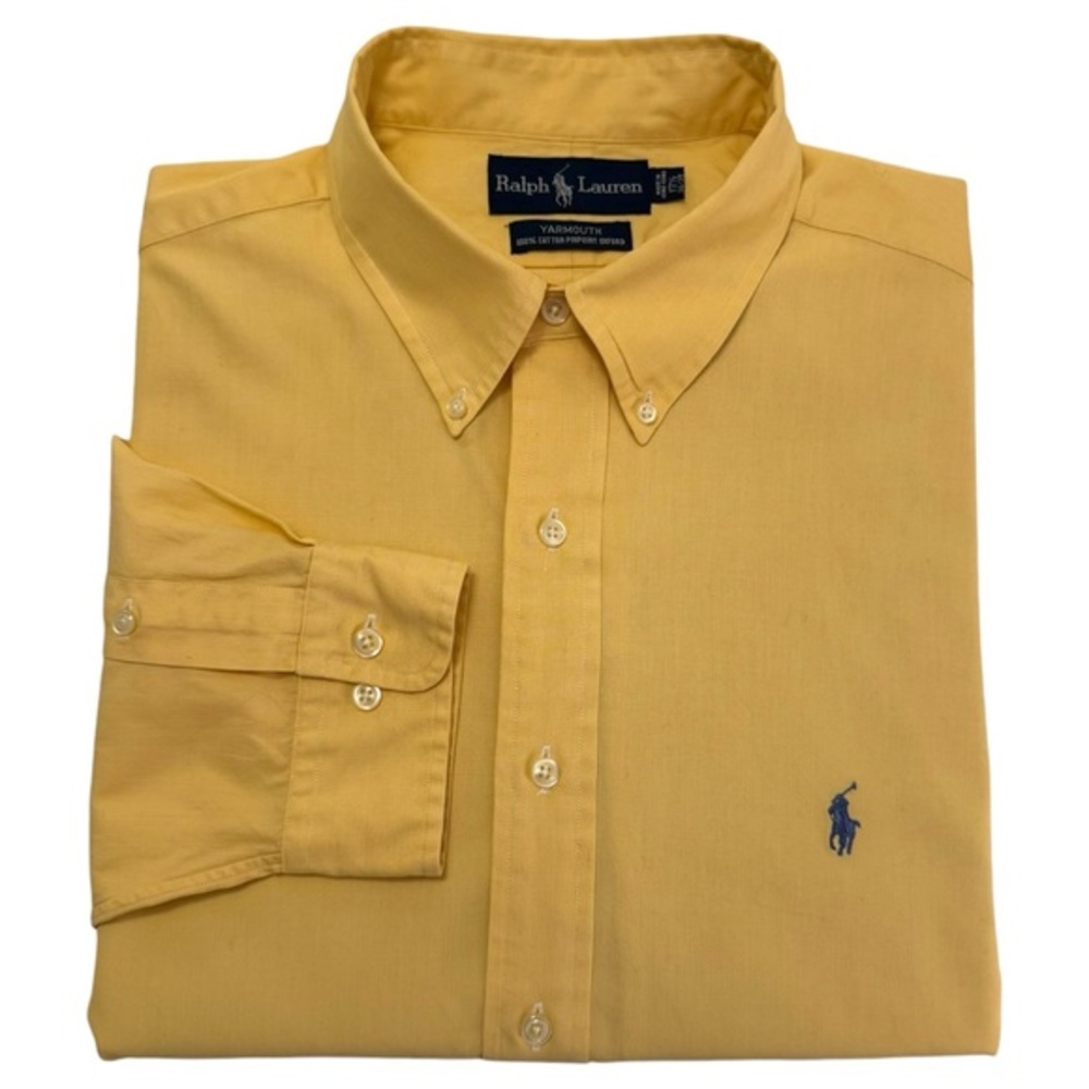 Polo Ralph Lauren Yarmouth Pinpoint Oxford Classic Long Sleeve Button Down